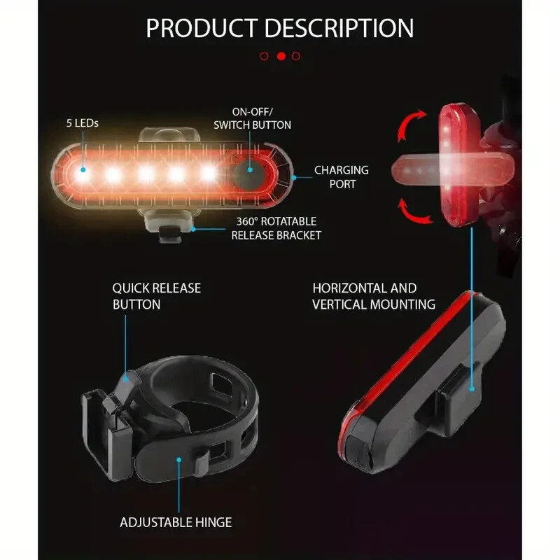 Lights Includes Front And Rear