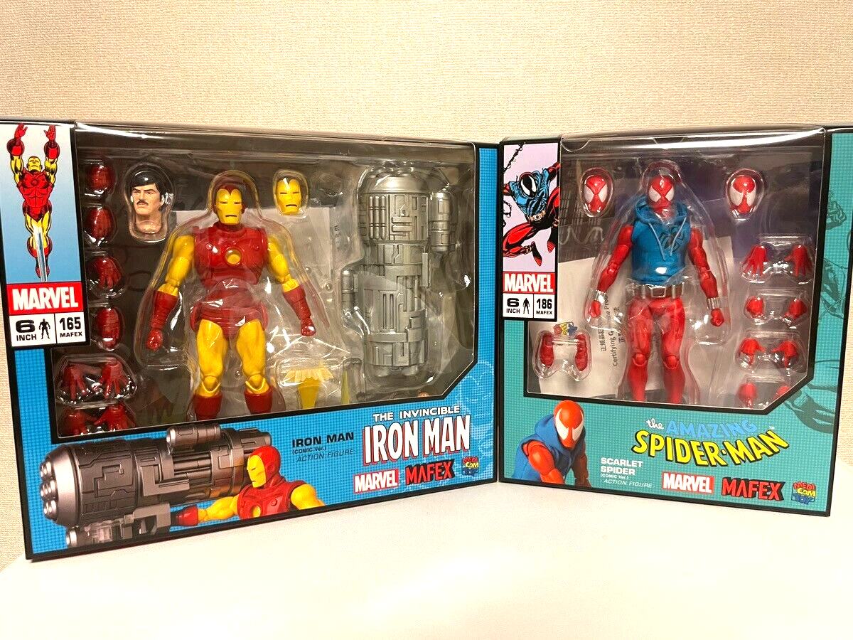 最終価格 アイアンマン mafex comic ver. MAFEX No 165 IRON MAN COMIC Ver. Action Figure Marvel | eBay