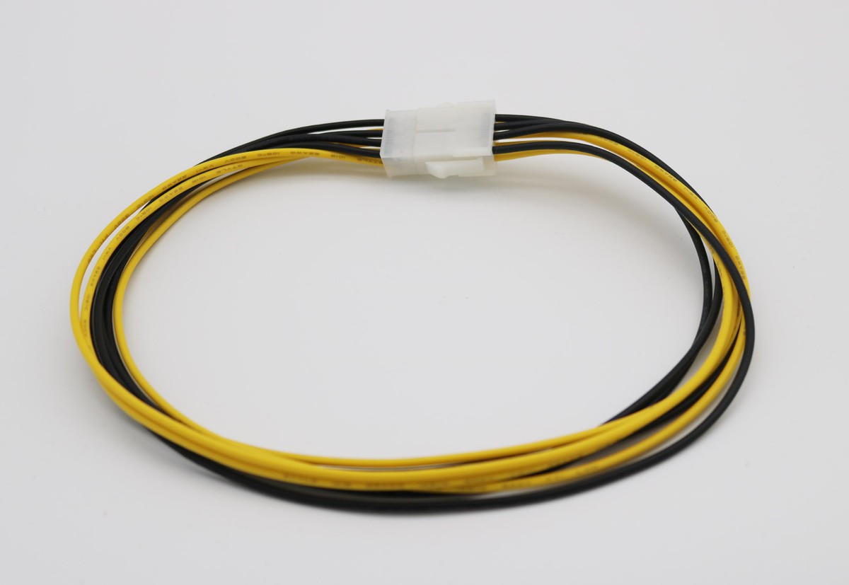 10x Prolunga Cavo Alimentazione 8 Pin 12V Maschio-Femmina Per CPU/Scheda Madre ATX/EPS | 50cm