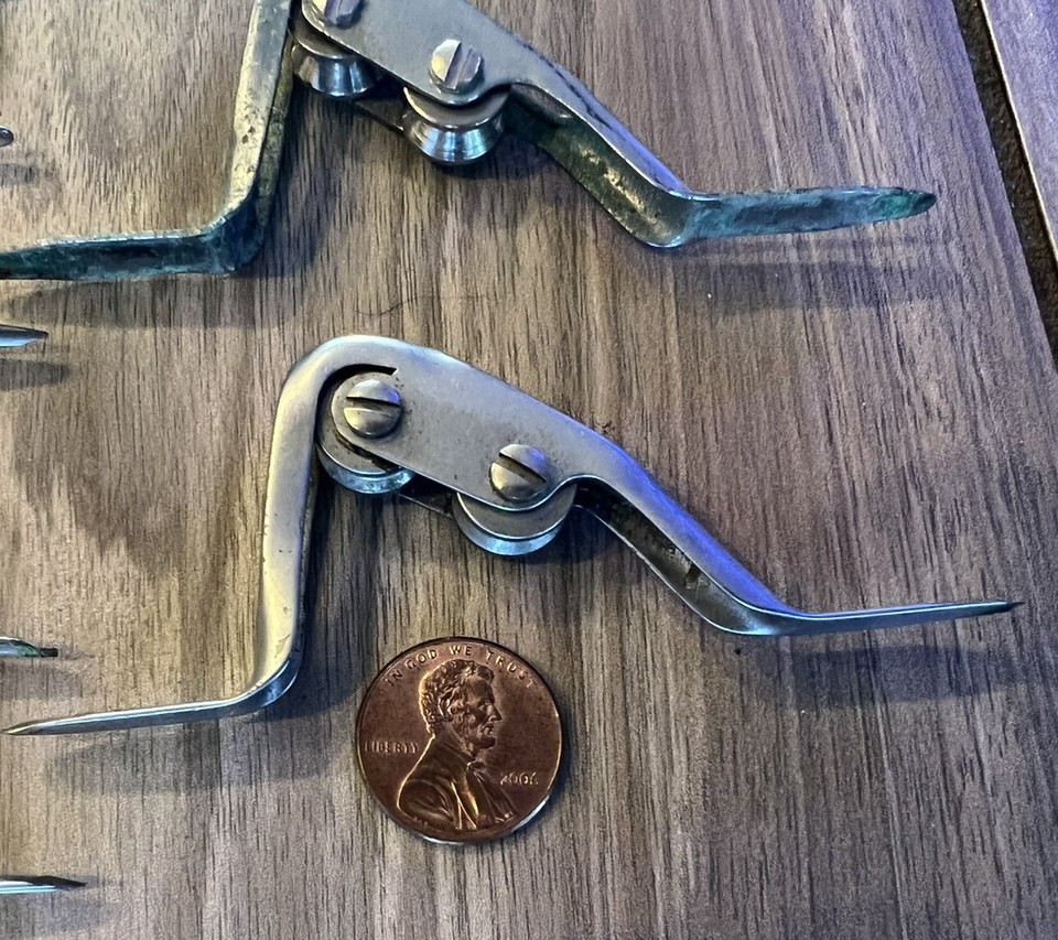 Lot of 8 AFTCO Roller Guides Size 41 & 51 For Big Game Fishing Rod Made