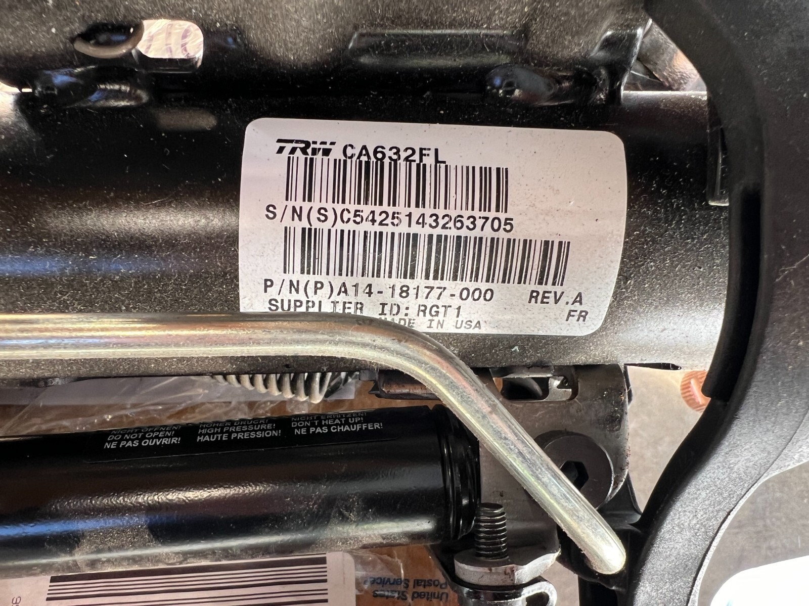 Freightliner M2 Tilt Steering Column A14-18177-000 for sale online 