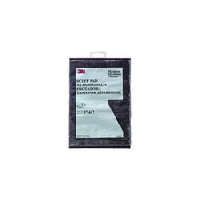 3m 37447 Red Maroon Scotch Brite General Purpose Hand Scuff Pad-3 Pads Per Pack