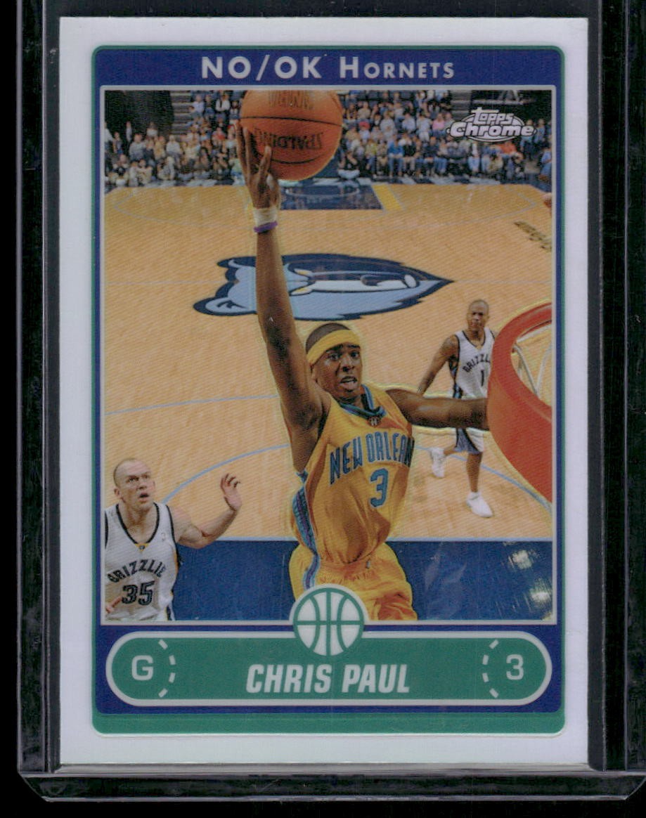 2006-07 Topps Chrome #3 Chris Paul Refractors CP3 Hornets