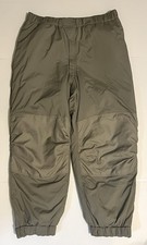 Primaloft US Army Green Trousers Pants Extreme Cold Weather Gen lll - Large Long