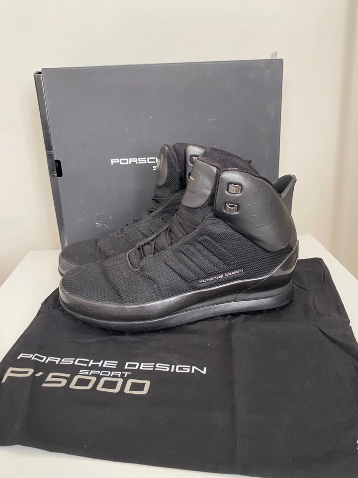 Porsche Design x Adidas Shoes EUR 45 , UK 12 1/2 Black Snow Winter Boot - Bild 1 von 4