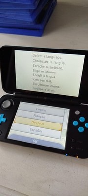 New Nintendo 2DS XL Schwarz + Türkis