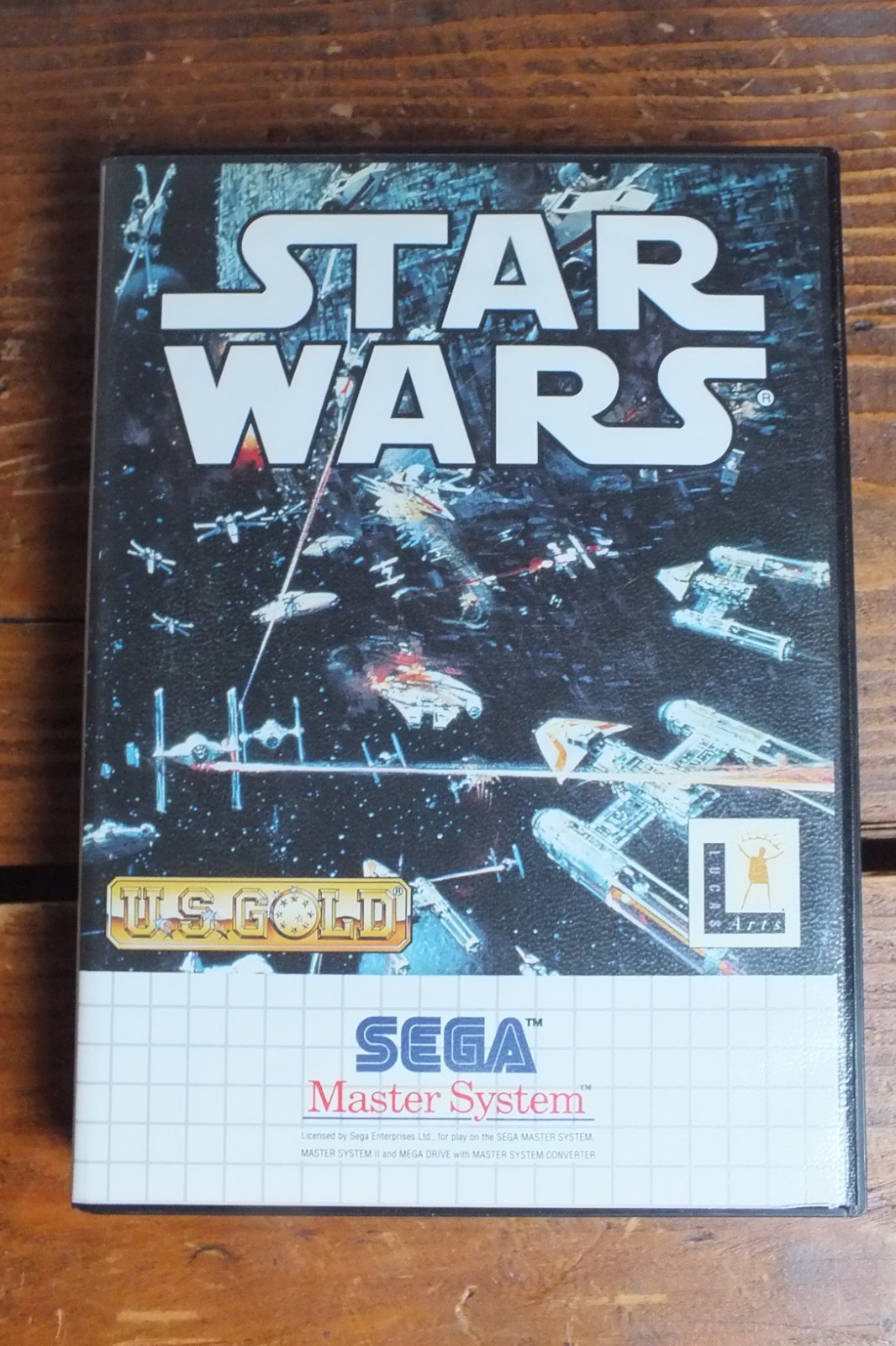 Ancien Jeu SEGA MASTER SYSTEM --  STAR WARS  -- PAL  CIB -- 1993