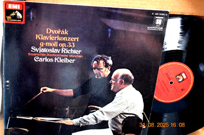 CARLOS KLEIBER & S. RICHTER: DVORAK PIANO CONCERTO No. 1 EMI QUADRO 1C065-02884Q