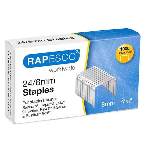 Rapesco® 1456 1,000X Heftklammern 24/8-image