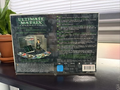     The Ultimate Matrix Collection Limited Edition Neo Figur 10 DVDs OVP NEU