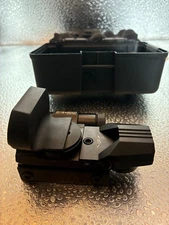 4 Reticle Red/Green Dot Reflex Sight Optics with Integrated Red Laser Sight