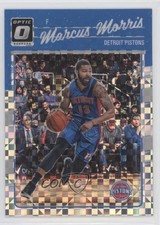 2016-17 Panini Donruss Optic Checkerboard Prizm Marcus Morris #101 5l1