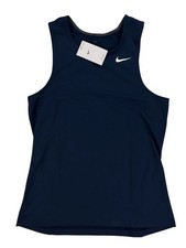 NEW Nike Dri-Fit Stock Muscle Tank Top Shirt Sleeveless Blue Mens CV2697-420 SzL