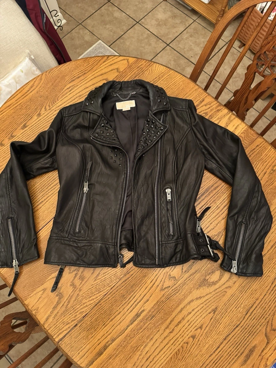 25+ Michael Kors Leather Outer Shell Motorcycle Coats, Jackets