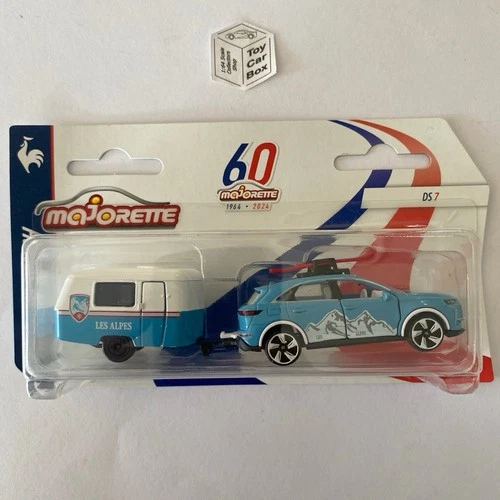 MAJORETTE Trailers - DS Automobiles DS7 & Caravan (French Touch - 1/64*) E77