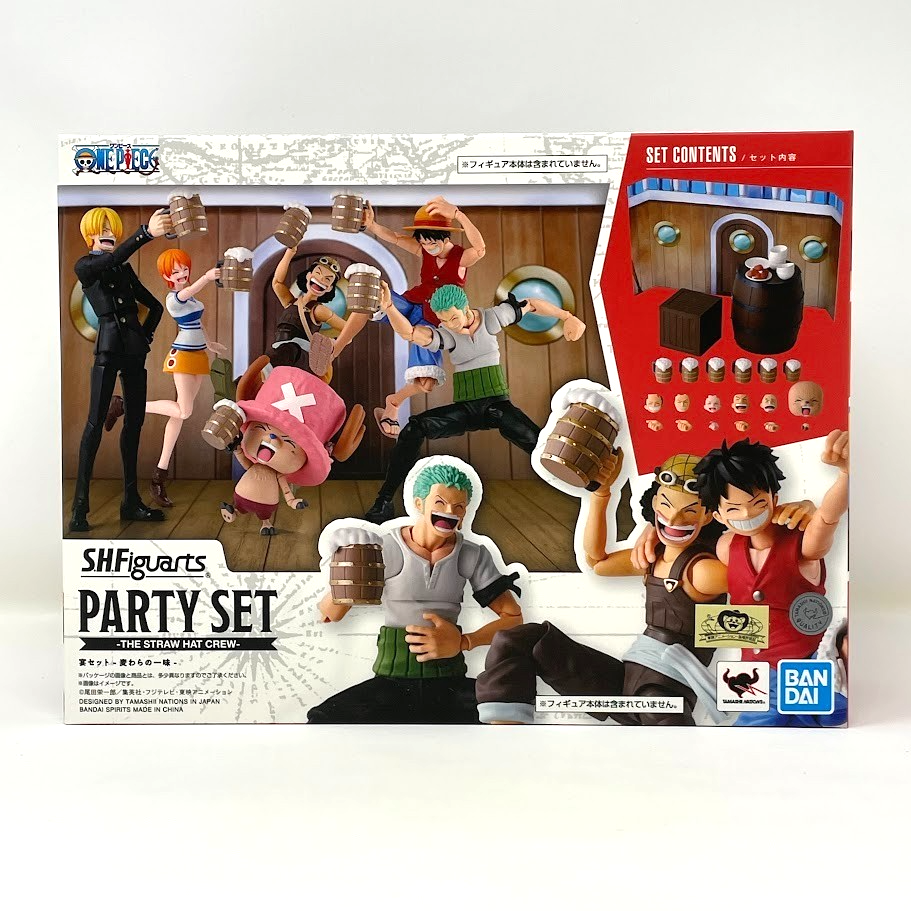 S.H.Figuarts One Piece PARTY SET -THE STRAW HAT CREW- TAMASHII