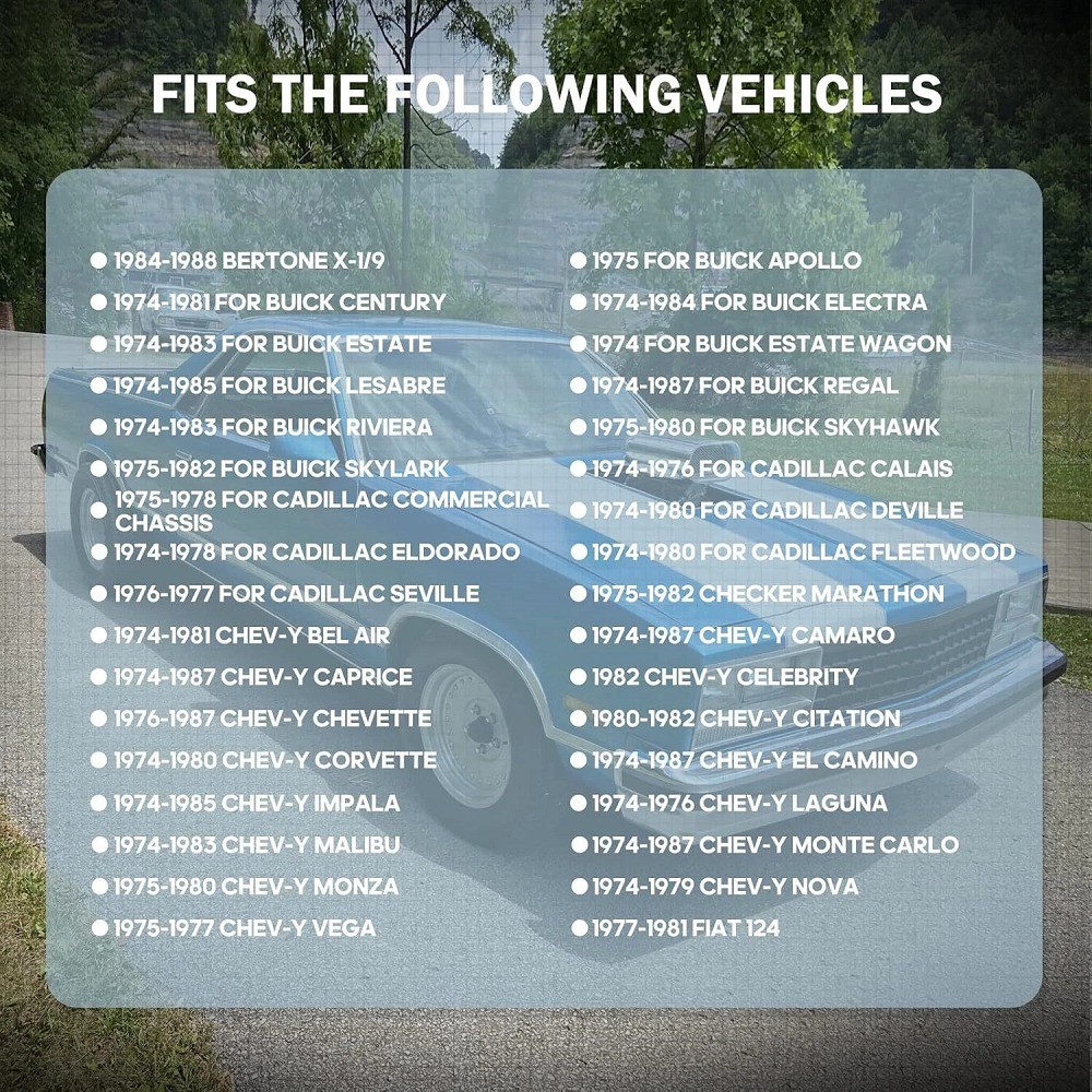 Ignition Control Module 4 Pin HEI Distributor for GM Chevy 1974-1988 Replacement