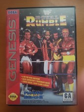 WWF Royal Rumble Sega Genesis Game Tested and Working