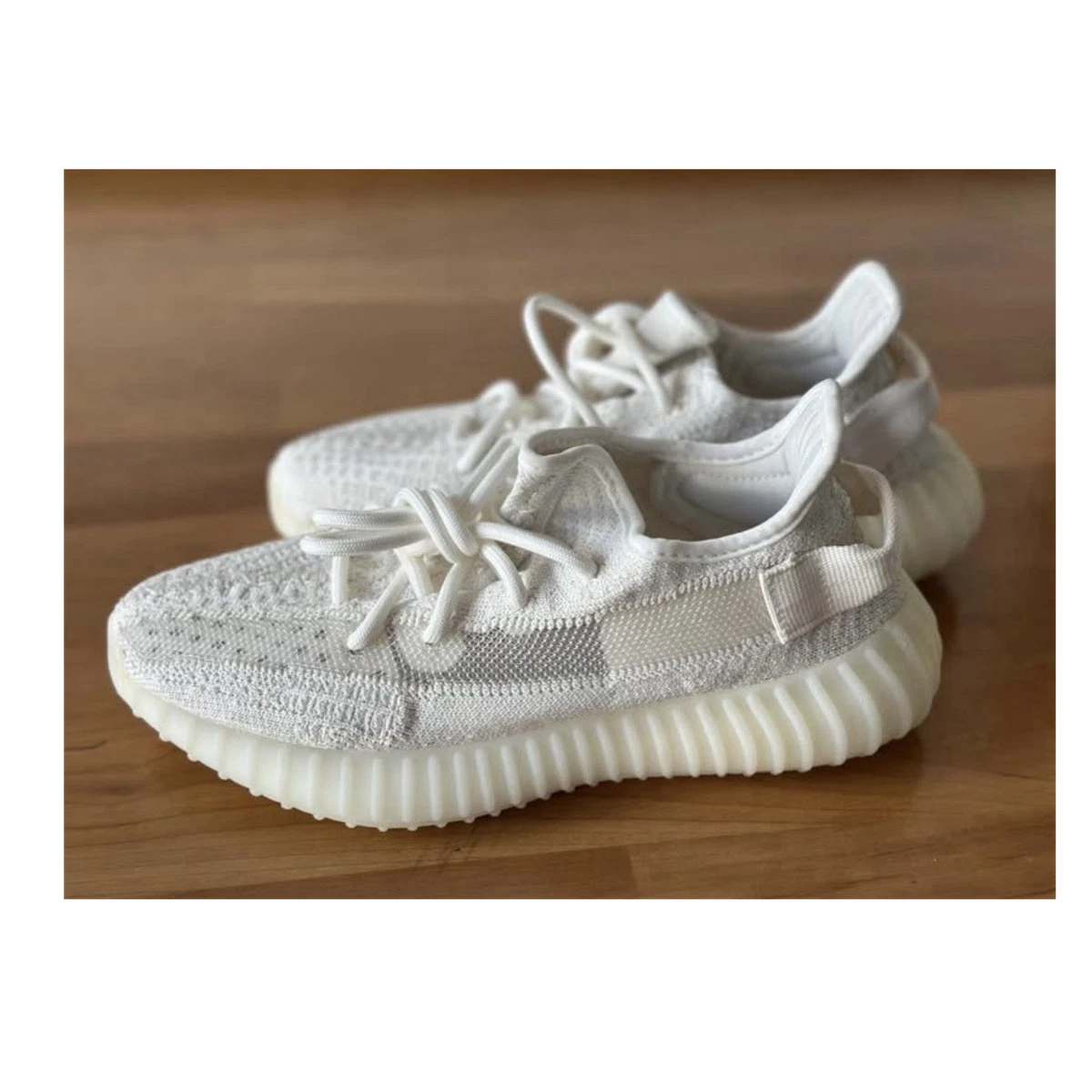 adidas gazelle silver green womens Adidas Yeezy Boost 350 V2 'Cloud White Non RF' | FW3043 main image 0