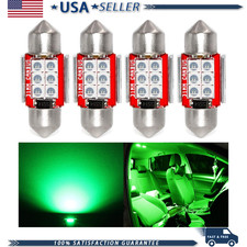 De3175 31mm Festoon Led Interior Dome Light Bulb Green 4 Pack De3color Green De3175 31mm Festoon Led Interior Dome Light Bulb Green 4 Pack De3color Green