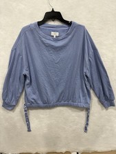 Lou Grey Women s Cotton Pullover Crewneck Large