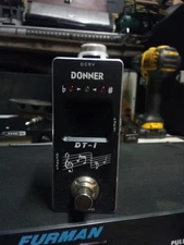 Donner Dt-1 Chromatic Guitar Tuner Pedal with Pitch Indicator for Guitar Bass