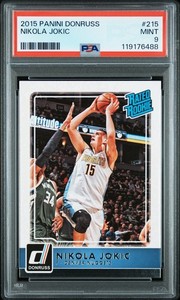 その他 NIKOLA JOKIC RC DONRUSS PSA9 Nikola Jokic Rookie Donruss