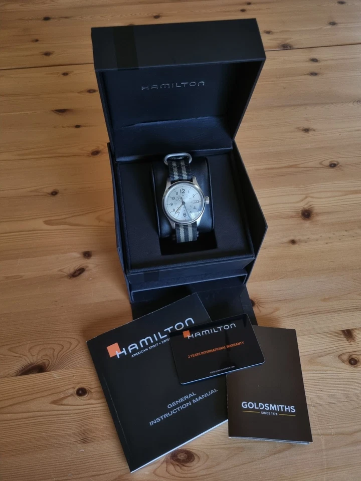 Hamilton Khaki Field Automatic H70595523, Boxed, photo 3 of 5