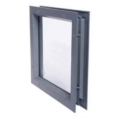 National Guard L-Tg-1/4''-Fra-Gt118 24''X24'' Lite Kit With Glass, Steel, 24''