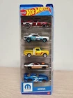 Hot Wheels 1:64 Scale Diecast Vehicles Toy Cars 5 Pack  Assorted 2023