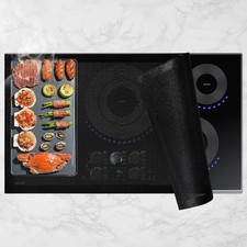 KitchenRaku Large Mesh Induction Hob Protector 61x53cm, (Magnetic) Silicone