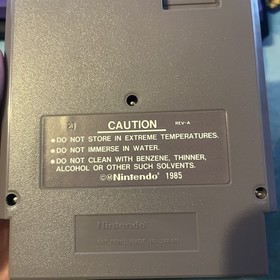 Barker Bill's Trick Shooting (NES) - Sin probar - Juego y manual