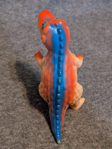 T Rex Dinosaur Orange Blue Big Eyed Dino Transport Kid Connection 5" Dino Toy - Picture 5 of 10