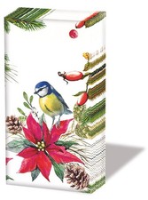 Weihnachten - Taschent&uuml;cher  21,5 x 22 cm &ndash; 4-lagig &ndash; 10 St&uuml;ck pro Packung &ndash; Bir