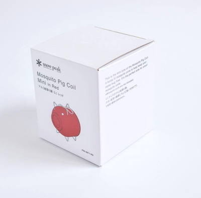 Snow Peak Aluminum Mosquito Pig Mini Red Festival Limited Edition