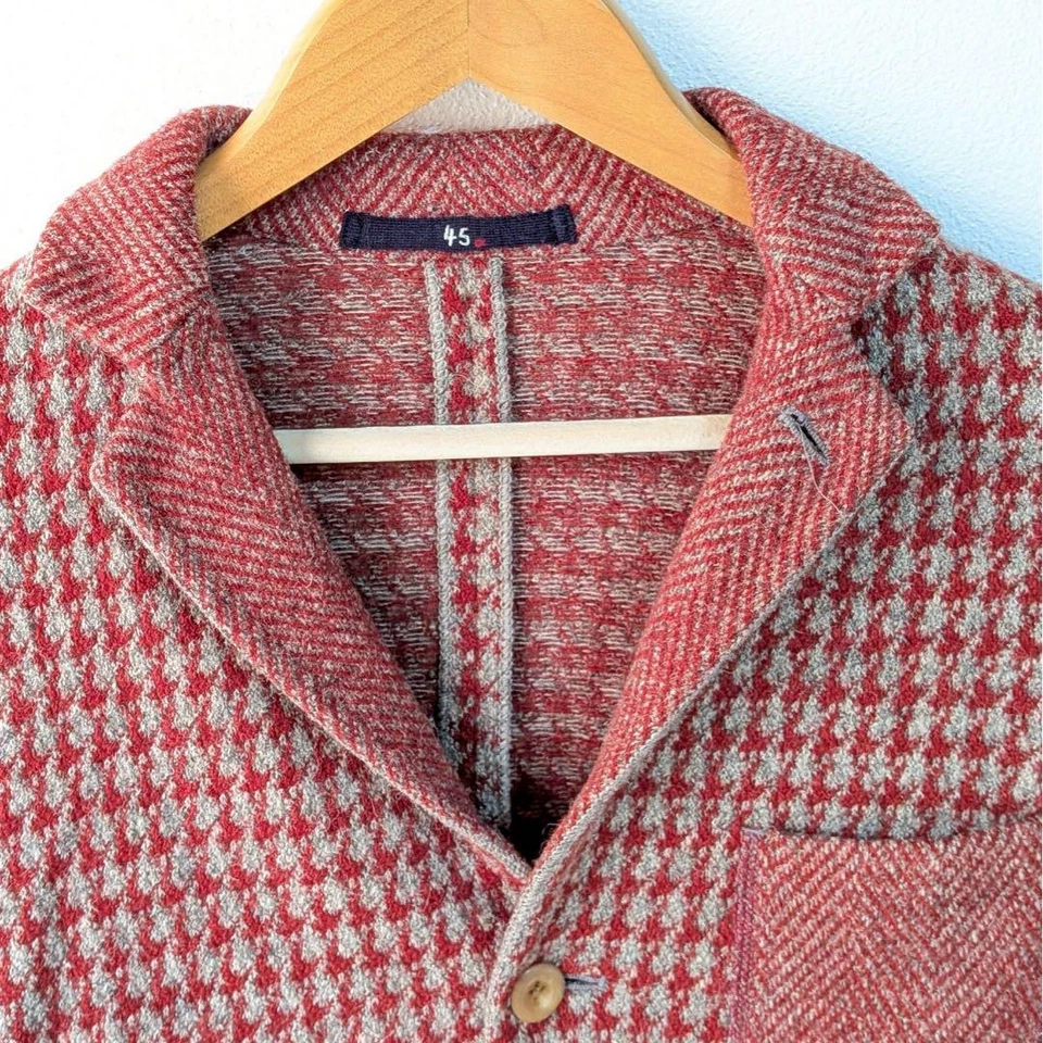 Chaqueta de Lana 45rpm 45R Talla 3 Hombre Hecha en Japón Regalo Foto 3 de 4