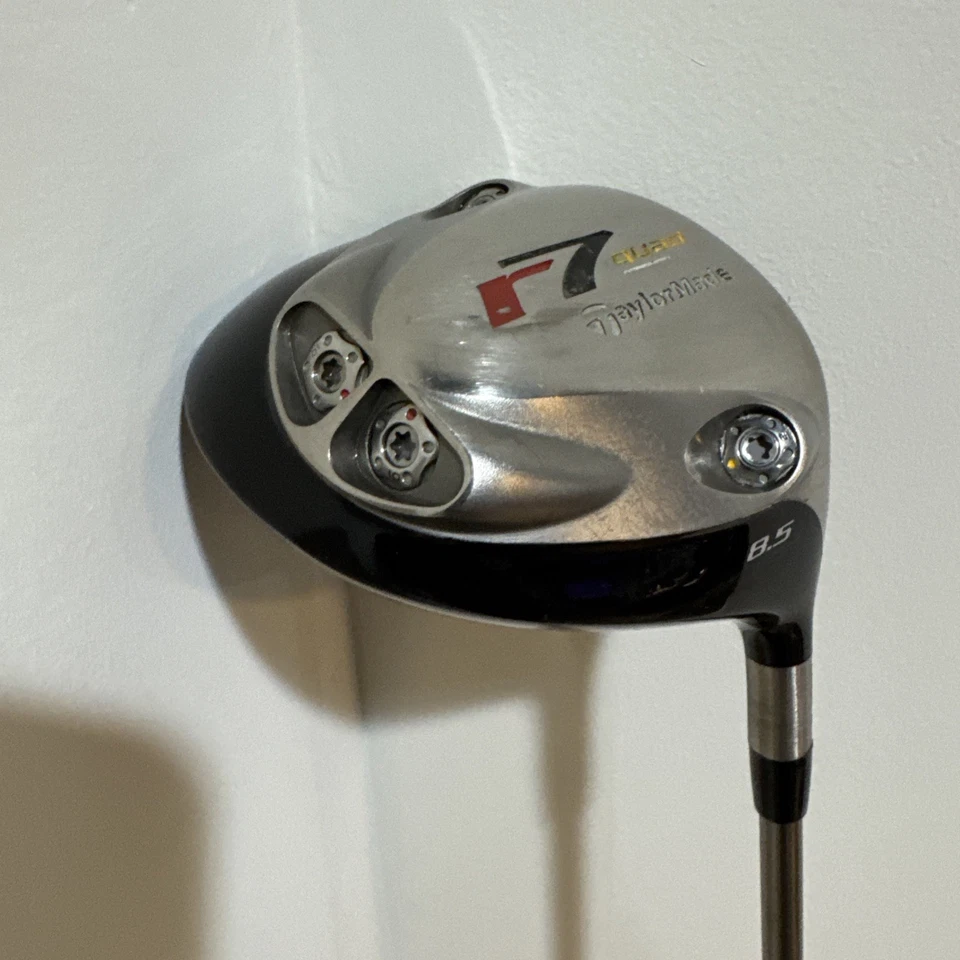 TAYLORMADE R7 QUAD TITANIUM DRIVER 8.5 Spreader 757 Fujikura Shaft Stiff Flex - Image 2 of 4