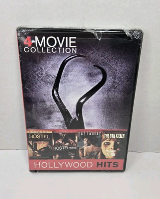 4 Films DVD Hostel 1 & 2 Tattooist Hunt for the BTK Killer Hollywood Hits Horror