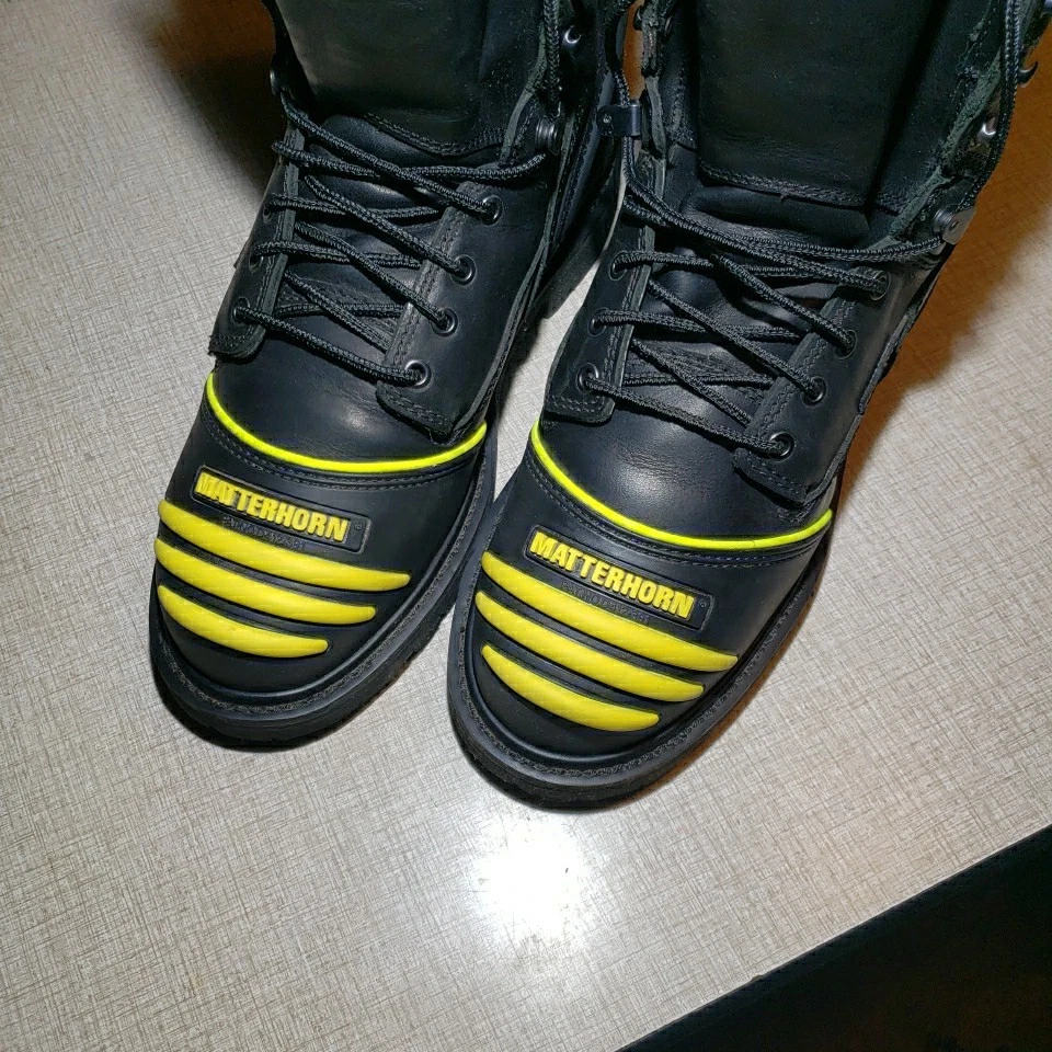 Botas de trabalho masculinas à prova d'água Matterhorn mineração Met Guard - Biqueira de aço tamanho 10m - Imagem 2 de 4