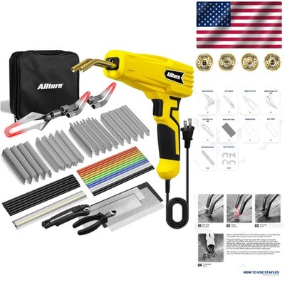Durable Plastic Weld Gun with Complete Accessories - Safely Repair All Plastics