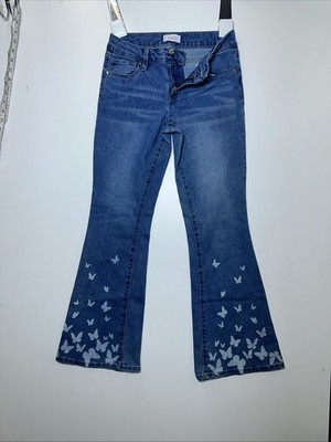 YMI Girl  Juniors 14 Blue Super Soft Stretch Denim