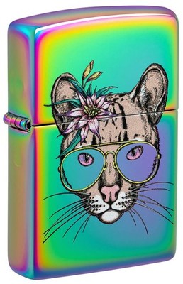 ZIPPO - BENZIN - FEUERZEUG - CAT DESIGN 60006866 - NEU!