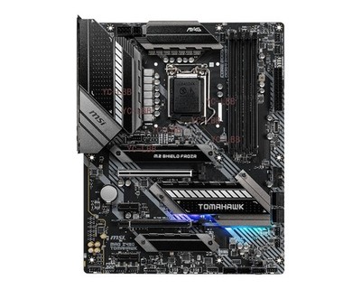 MSI MAG Z490 TOMAHAWK motherboard ATX LGA1200 Supports 10th 11th CPU M.2 USB3.0