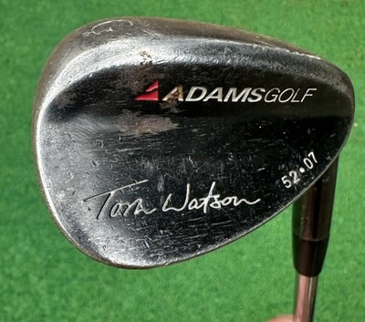 Adams Tom Watson Gap Wedge, 52°-07°, Lite Steel Shaft, Right Hand 35.5 