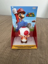 Super Mario -Jakks Pacific Red Toad Collectible Figure 2.5” Brand New (2024)