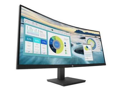 HP P34hc G4 34 Zoll UWQHD Curved VA LED 21:9 60 Hz Monitor