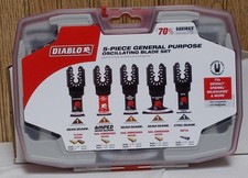 Diablo DOU5S 5 Piece Universal Fit General Purpose Oscillating Blade Set