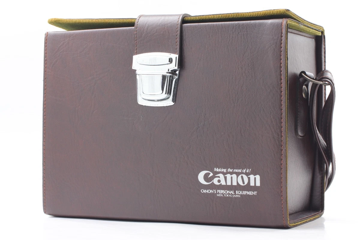 Canon Leather Camera Hard Cases with Strap for sale | eBay