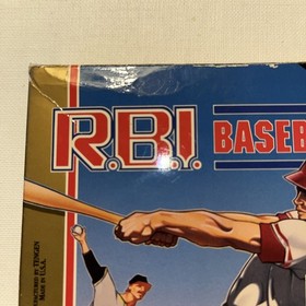 NES Nintendo - RBI Baseball - CIB Complete in Box w/ Poster  and Manual- Tengen
