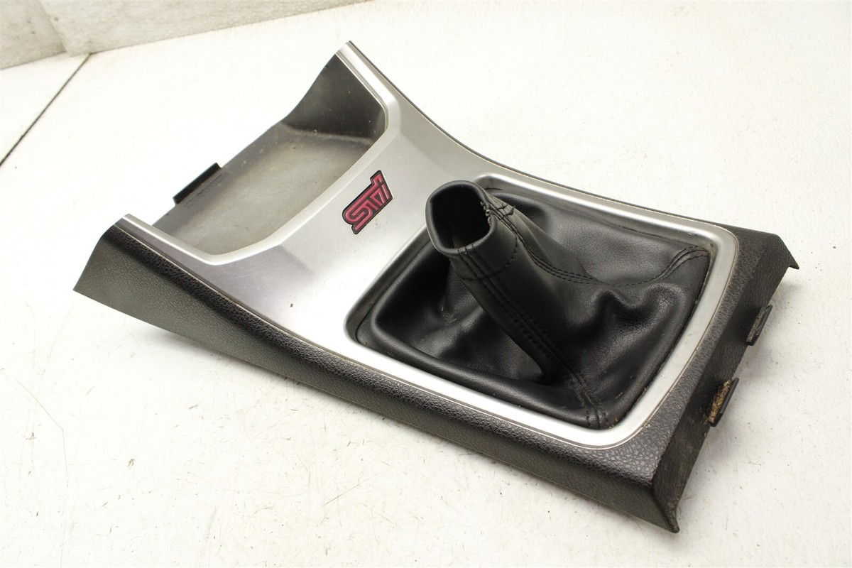 2008-2014 Subaru Impreza WRX STI Console Shifter Trim Boot 2008-2014 Subaru Impreza WRX STI Console Shifter Trim Boot